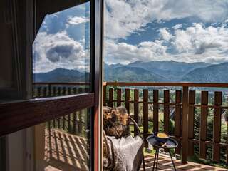 Отели типа «постель и завтрак» Panorama Premium Косцелиско Номер-студио с видом на горы-11